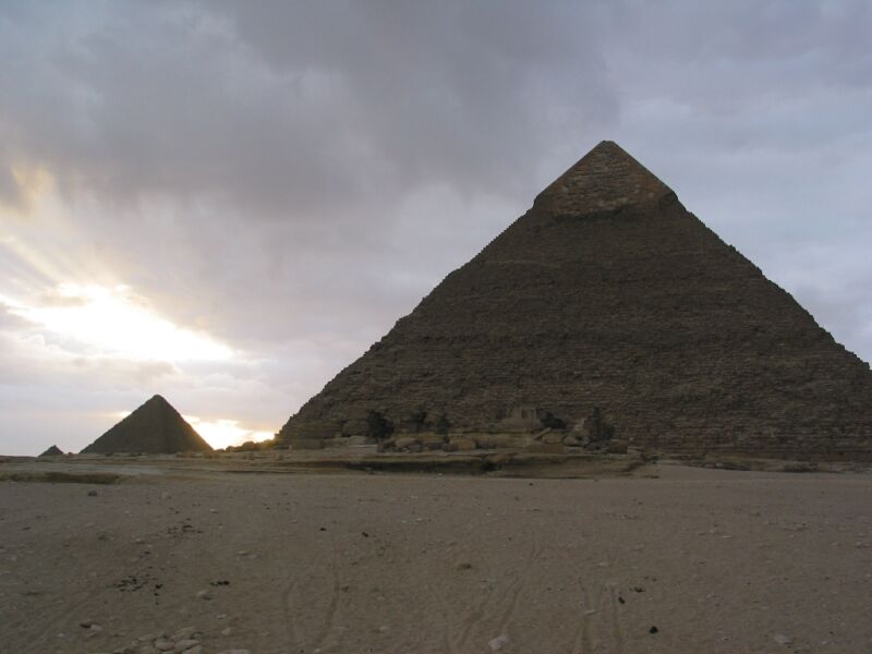 imgEgyptGizaThreePyramidsAtSunset1Res800.jpg